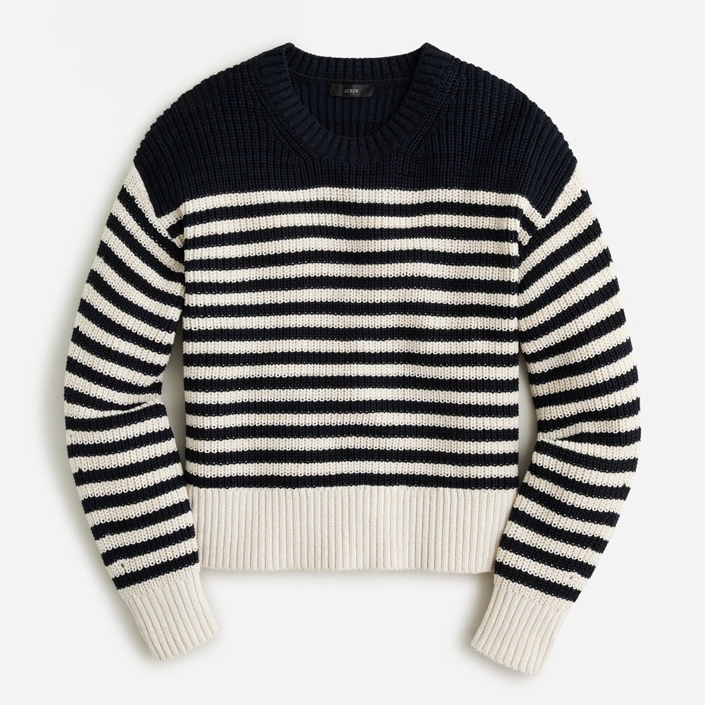J.Crew - Size XS Women’s Oversized Blue Crewneck Sweater